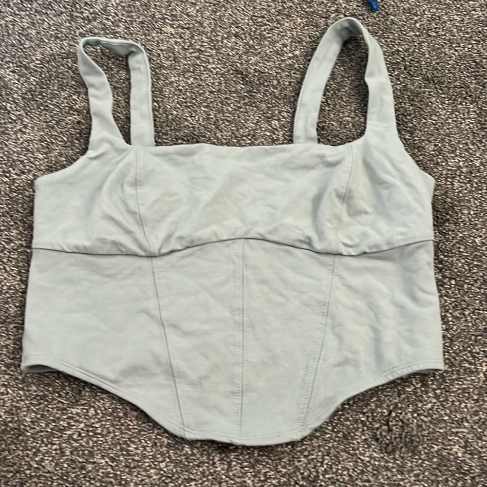 garage crop top